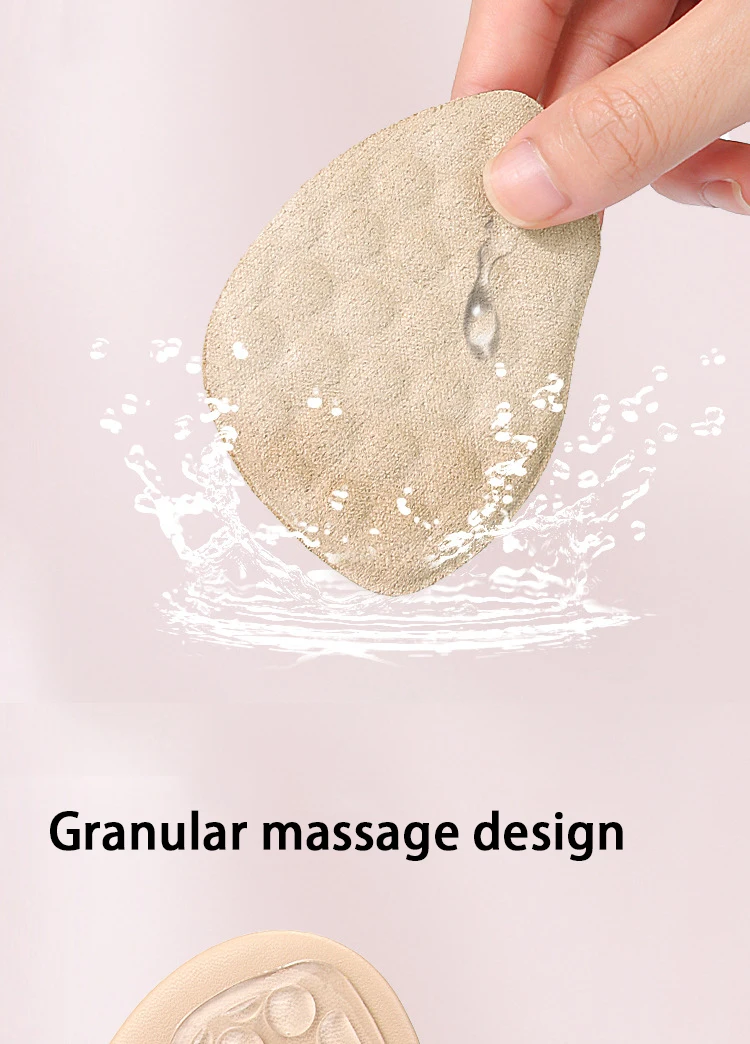 Silikon-Vorfußpolster, Massagekugeln, weiches Halbpolster, Fußpflegeprodukte, Sandalen, High Heels, rutschfestes Fußpolster, 2 Stück/4 Stück. – Detail 4