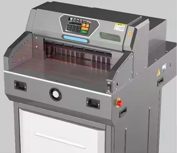 QK-E4908T A3 Aparador de papel elétrico programa-controle livro guilhotina máquina 490mm tamanho de corte