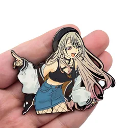 Cool Anime Enamel Pins Collection Cute Brooches Clothes Backpack Lapel Badges Fashion Jewelry Accessories Festivals Gifts