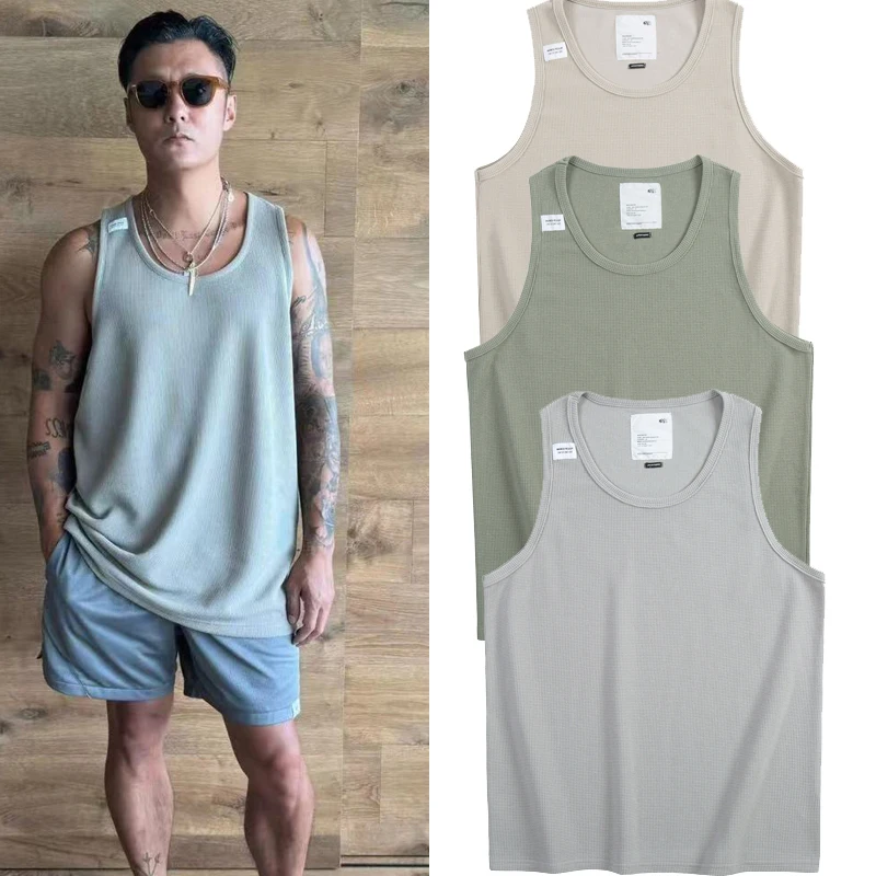 

Madness Tank Top Men's Women's Japanese Trend Brand Original Label Logo Sleeveless T-shirt Summer Hot Sale New MDNS Vest