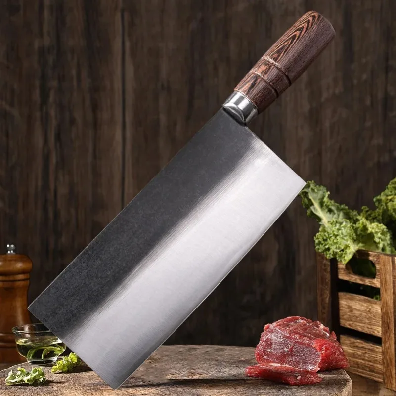 Chinese Kitchen Knife Meat Cleaver Slicing Knife Fish Filleting Knives Chef Cooking Utility Cleaver Vegetables Chef Knife Tools