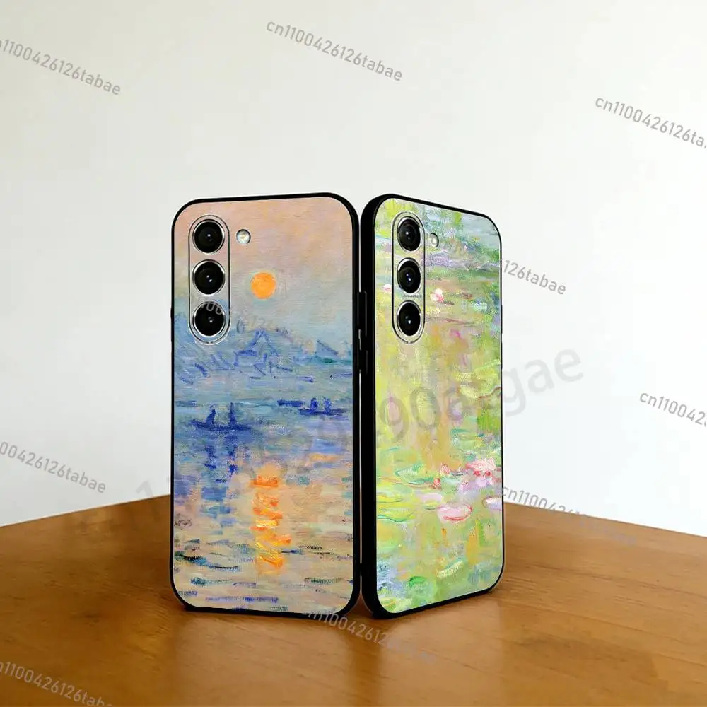 

Claude M-Monet Painting Phone Case For Samsung GalaxyA53,51,72,73,31,30,42 Soft Silicone Phone Protective Case