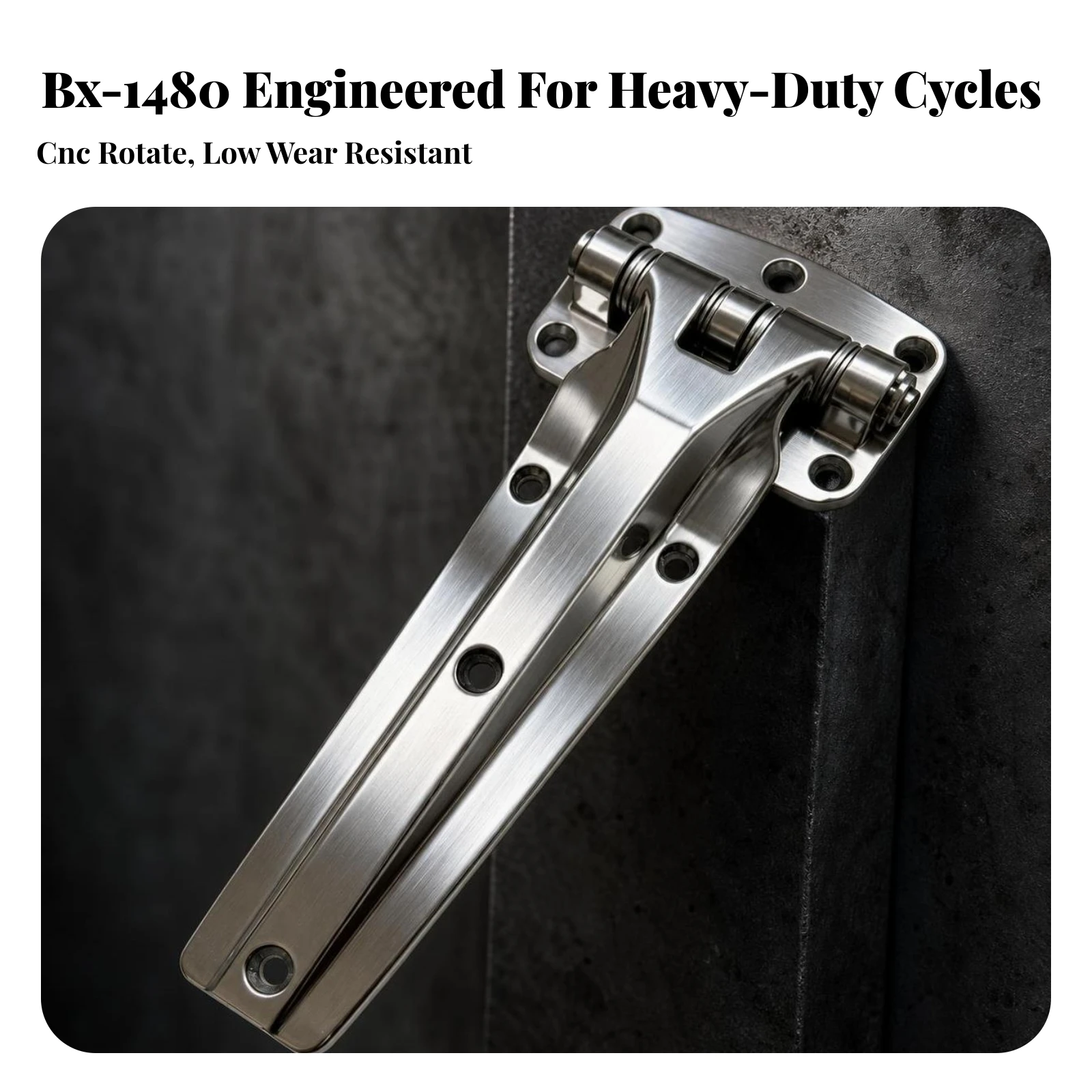 H-Shaped Door Hinge Heavy-Duty Refrigeration Door Hinge Hardware Strong Long-Lasting for Maintenance Technicians, Cold-Rooms