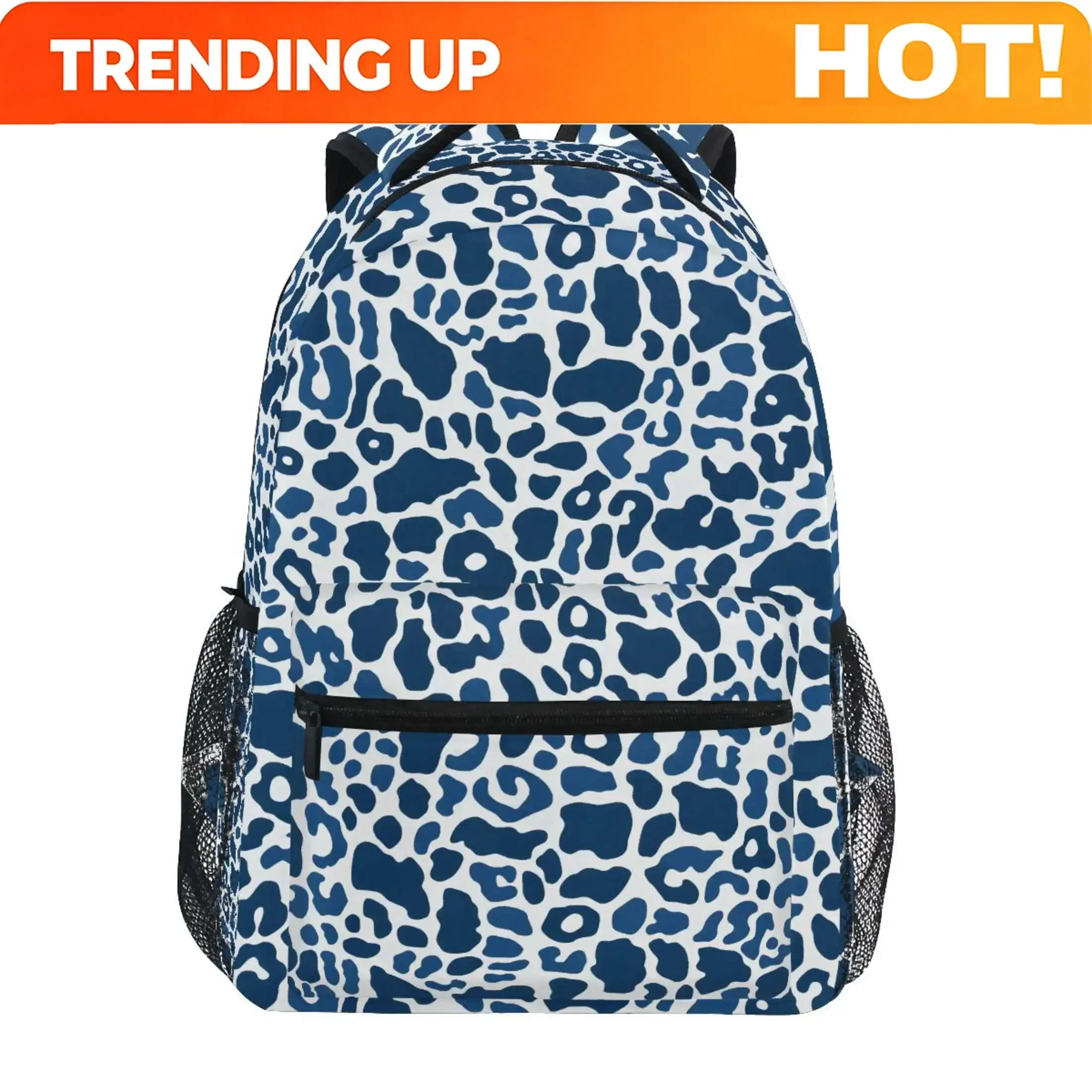 Custom Bag ALAZA Stylish Backpack Leopard Print-a2 Elementary Bookbag Personalized Laptop School Bags Travel Daypack