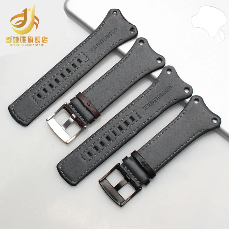 Nylon + leather strap black Brown blue men\'s wristband For CK K4B384B3 K4B371B6 K4B371B3 K4B384B6 canvas watch chain watchband