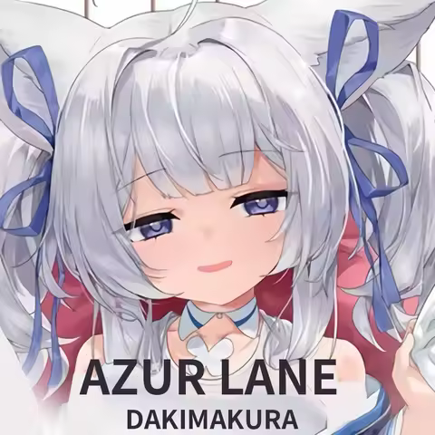 Azur Lane IJN Shinano Dakimakura 2WAY Hugging Body Pillow Case Anime Pillow Cushion Cover