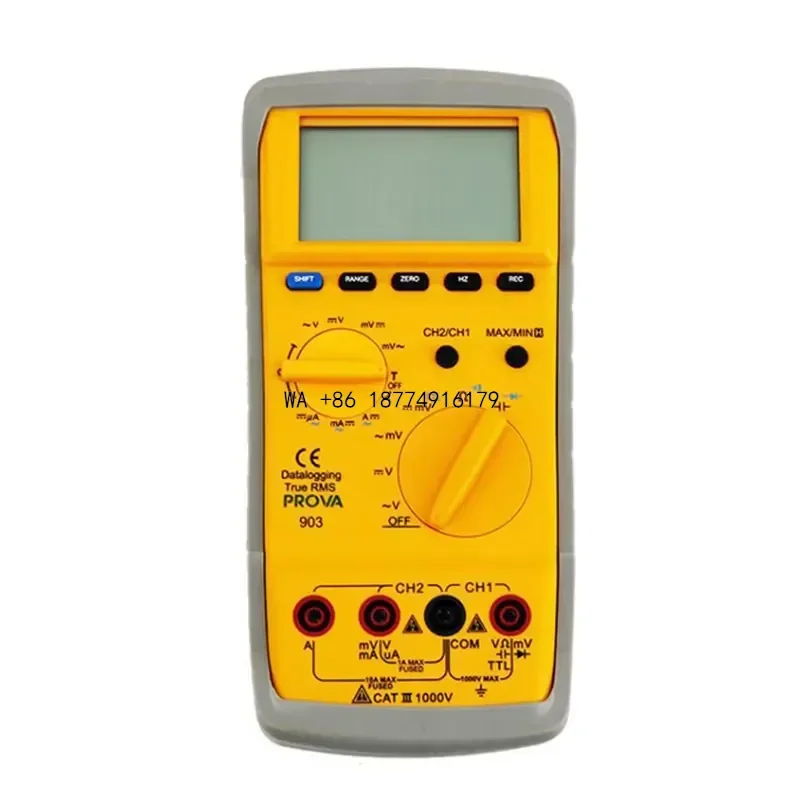 wmwmnu PROVA-903 High Precision Dual Channel Digital Multimeter