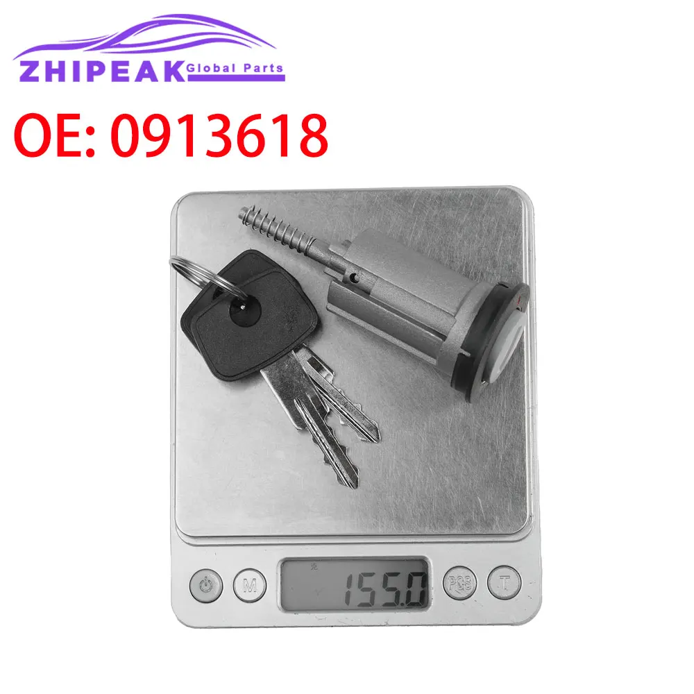 Juego de cilindros de bloqueo del interruptor de encendido con 2 llaves 0913618 0913684 para OPEL VAUXHALL CORSA ASTRA F G CORSA B C MERIVA TIGRA ZAFIRA