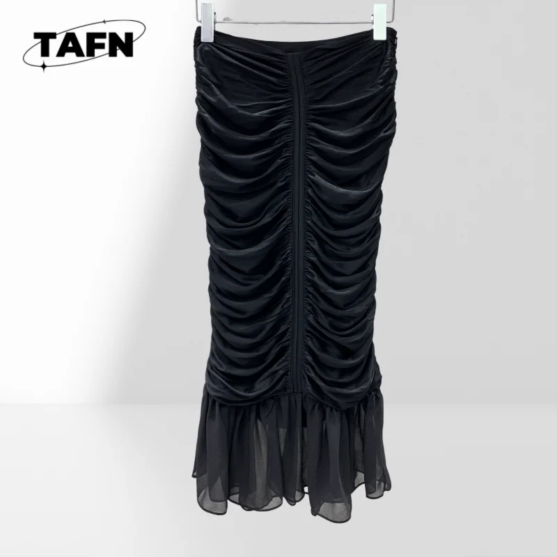 

Advanced Texture Trend Simple and Comfortable Classic Pleated Skirt for Women – Versatile Style for Different Occasions AF2537