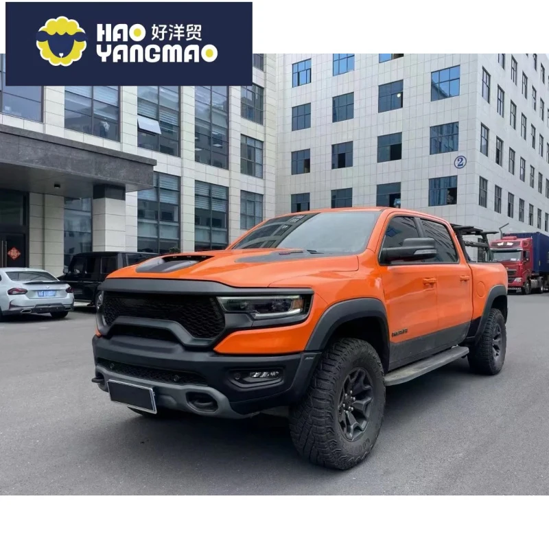 Suitable for 2013-18Y Ram 1500 2500 Upgrade to 2021 TRX Car Body Parts Conversion Kit Accessories Bumper Headlight Dodg