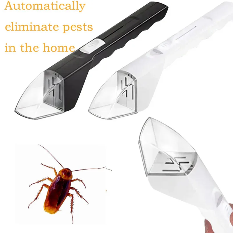 

Y6 Cockroach Catcher Handheld Fly Grabber Spider Catcher Bug Insect Catching Tool Bee Clamp Insect Catching Artifact Insect Trap