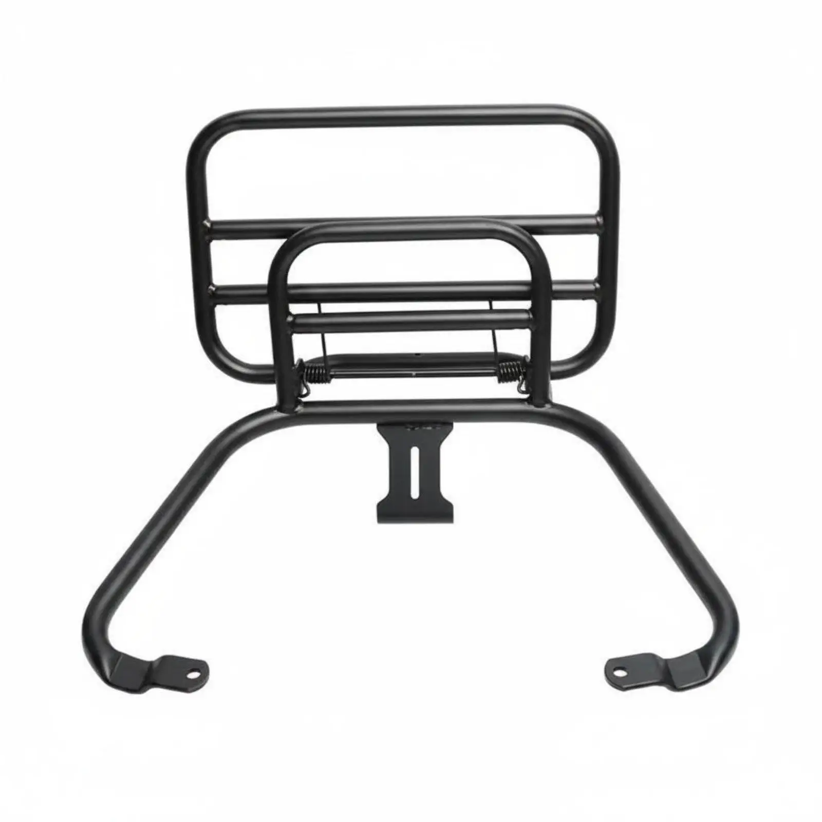 Sturdy Steel Rear Motorcycle Luggage Rack Compatible with Vespa Primavera 150 Sprint 150 Folding Design