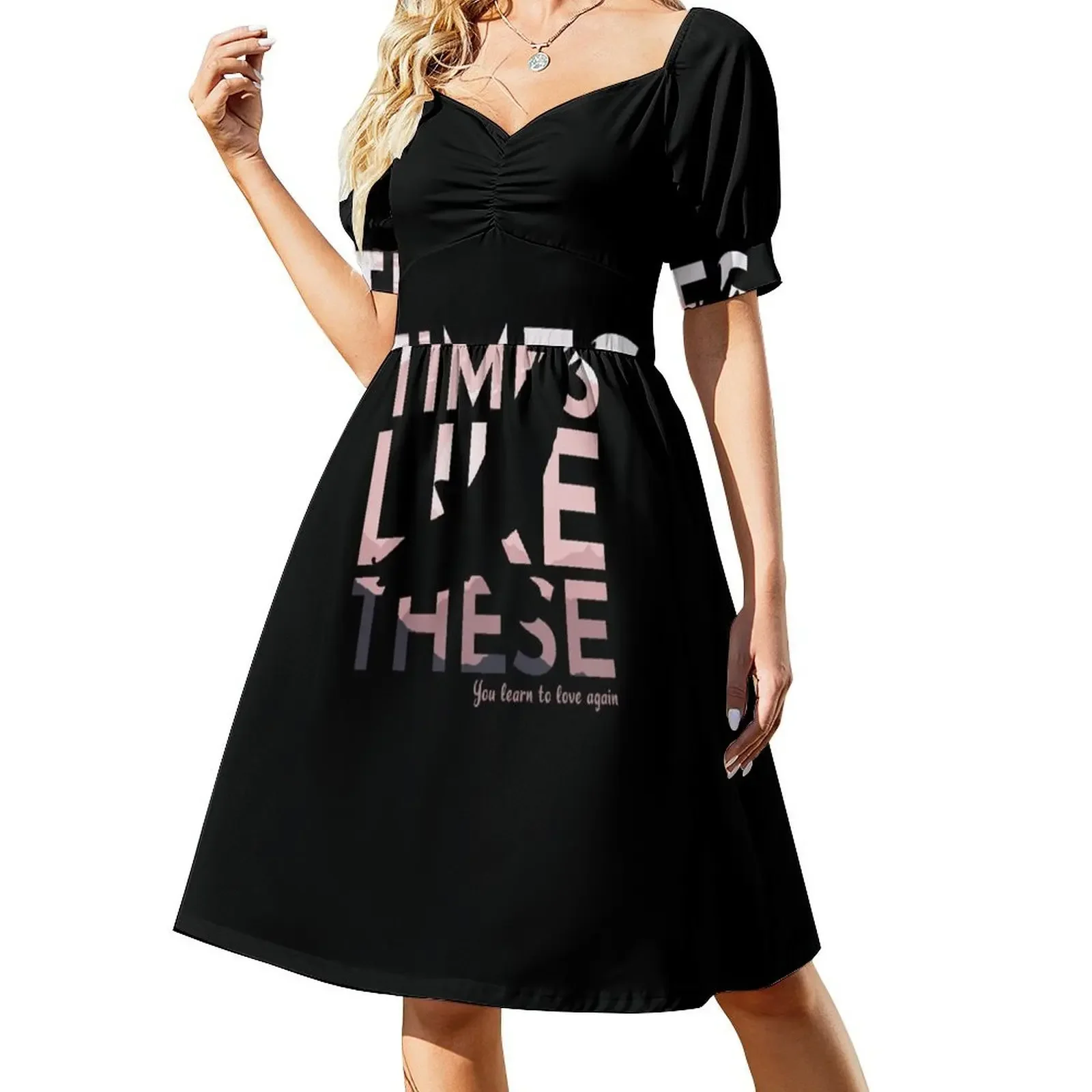 

Hawkins Times like these Short-Sleeved Dress birthday dress for women dresses for women 2025 luxury designer party