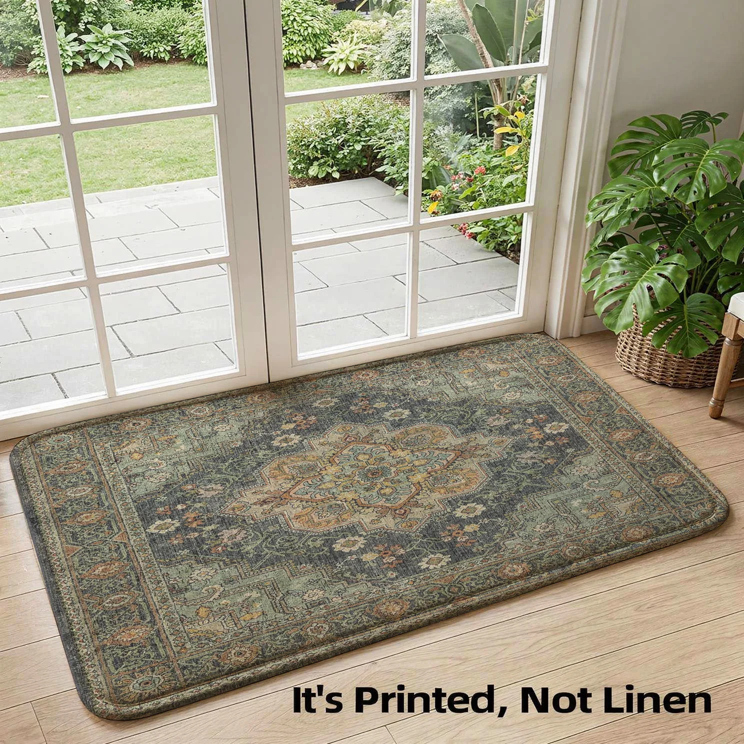 Best Seller Moroccan Vintage Persian Area Rug, Decorative Living Room Entrance Floor Carpet, Oriental Patterned Durable Home Dec