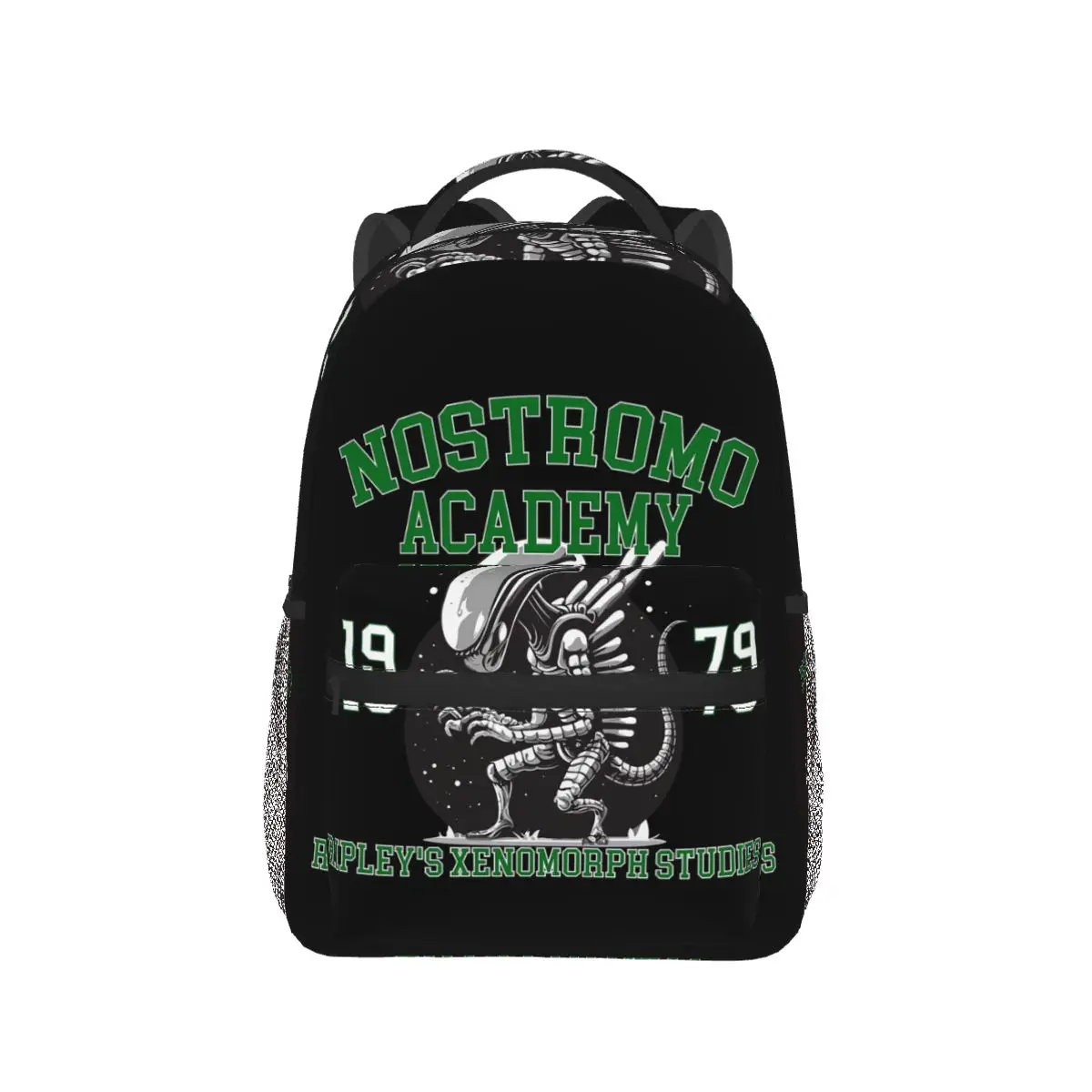 Alien Movie Xenomorph Graphic Backpack Hot Sale Daypack Large Capacity Boys Girls BookBag School Bag Shoulder Bags for Men Women