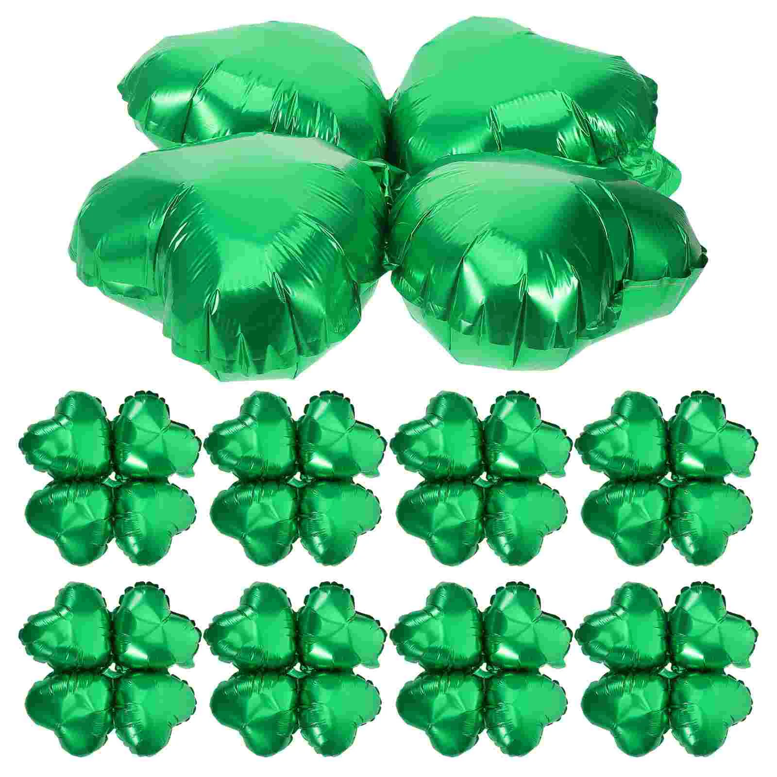 

50 Pcs Balloon Garland Wedding Balloons Heart Shape Green Christmas Decor Soccer Party Festival Foil Inflatable