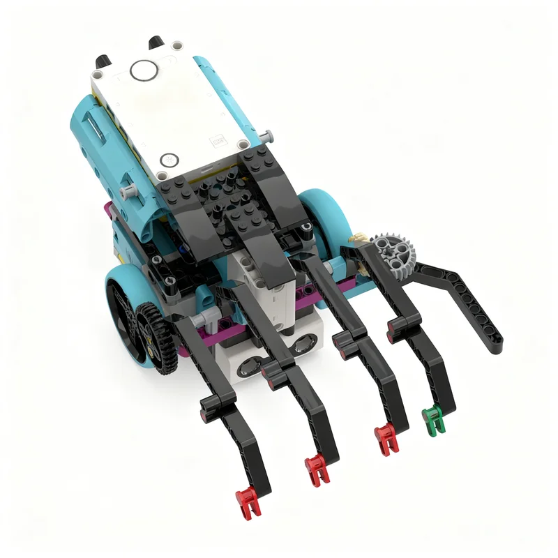 167pcs MOC ROBO THING Model Building Blocks Toy Architecture Christmas Gift Kids Brick Birthday Assemble Creative Education