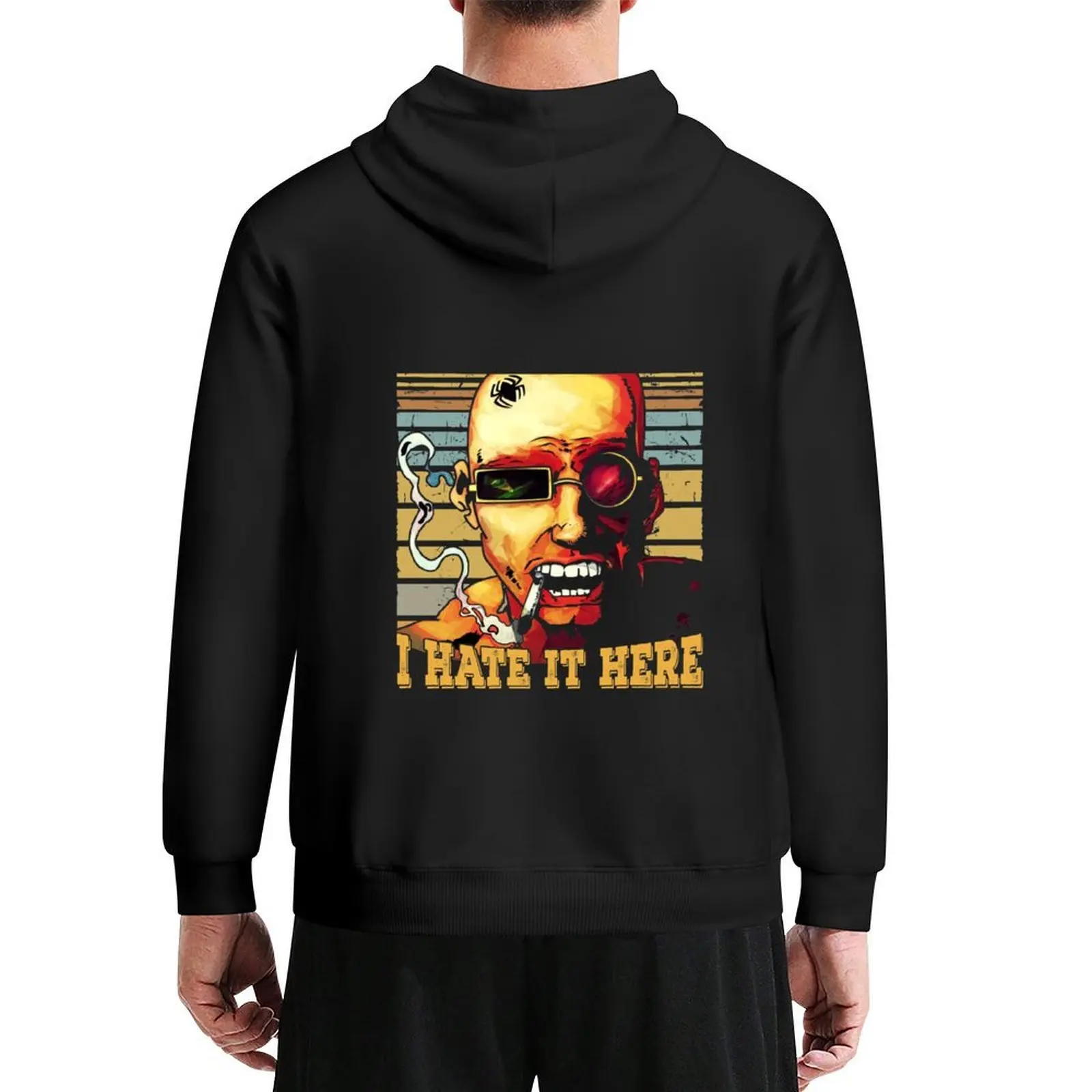 

Transmetropolitan Smoker I Hate It Here Hoodie fashion men men clothing anime clothes men clothes big size hoodie