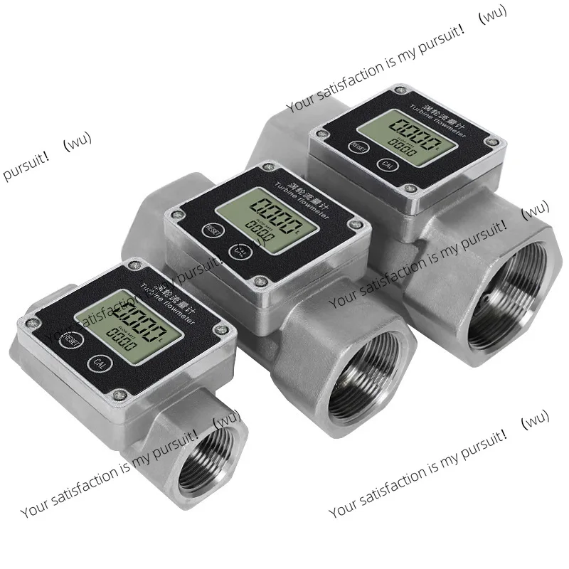 

Electronic digital display stainless steel turbine flow metering liquid water urea meter 1 inch 1.5 inch 2 inch