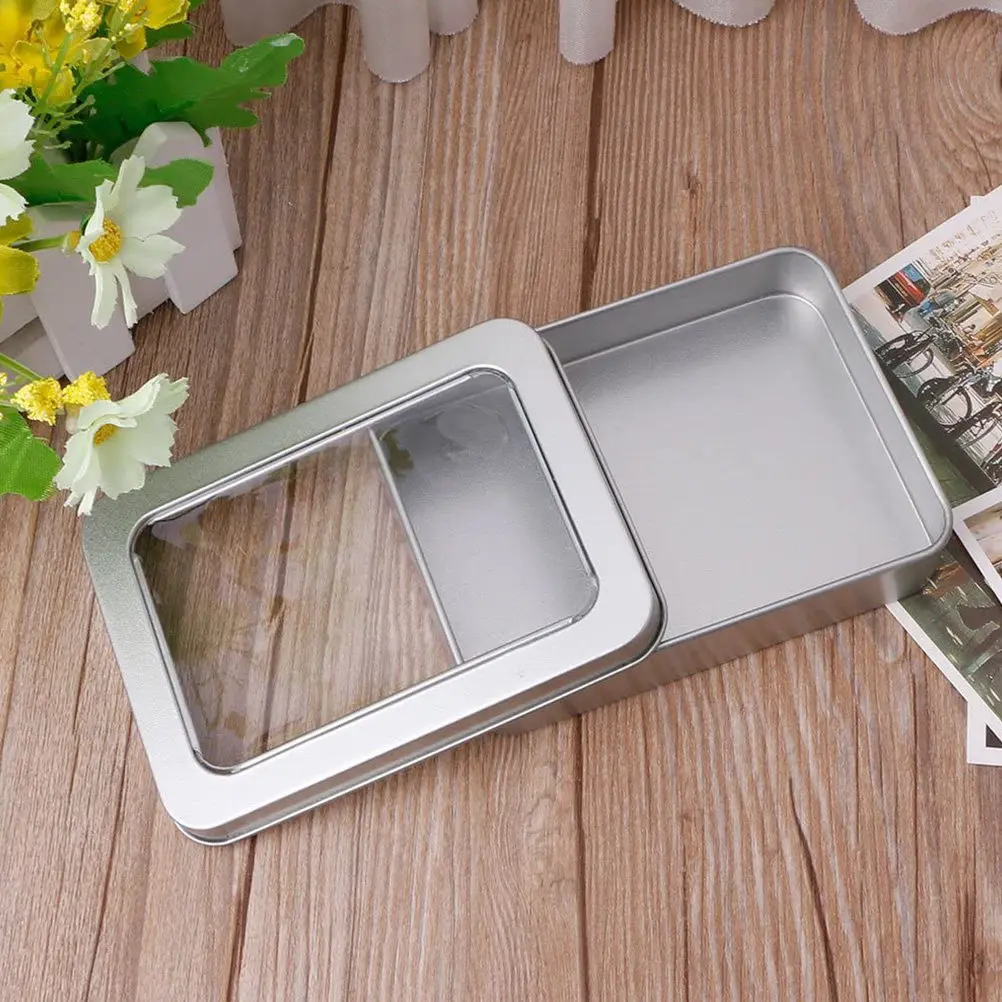 

Набор из 4 металлических коробок для USB-накопителей: органайзеры для ключей, украшений, настольного использования, футляры для USB-устройств