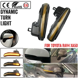 For Toyota RAV4 XA50 2019 2020 / For Toyota Tacoma 2016 - 2019 Dynamic Turn Signal Light LED Side Mirror Indicator Blinker Light