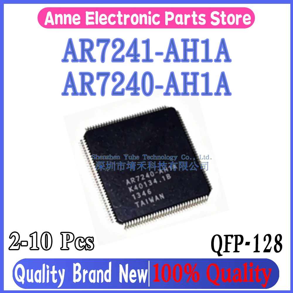 (2-10piece)100% New AR7240-AH1A AR7241-AH1A AR7240 AH1A AR7241 AH1A QFP-128