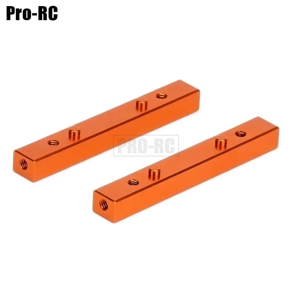 2 Buah Dudukan Sekat Aluminium Depan/Belakang 86079 86386 untuk Mobil RC 1/10 HPI SAVAGE SS Flux X 4.6 XL 5.9 Bagian Peningkatan