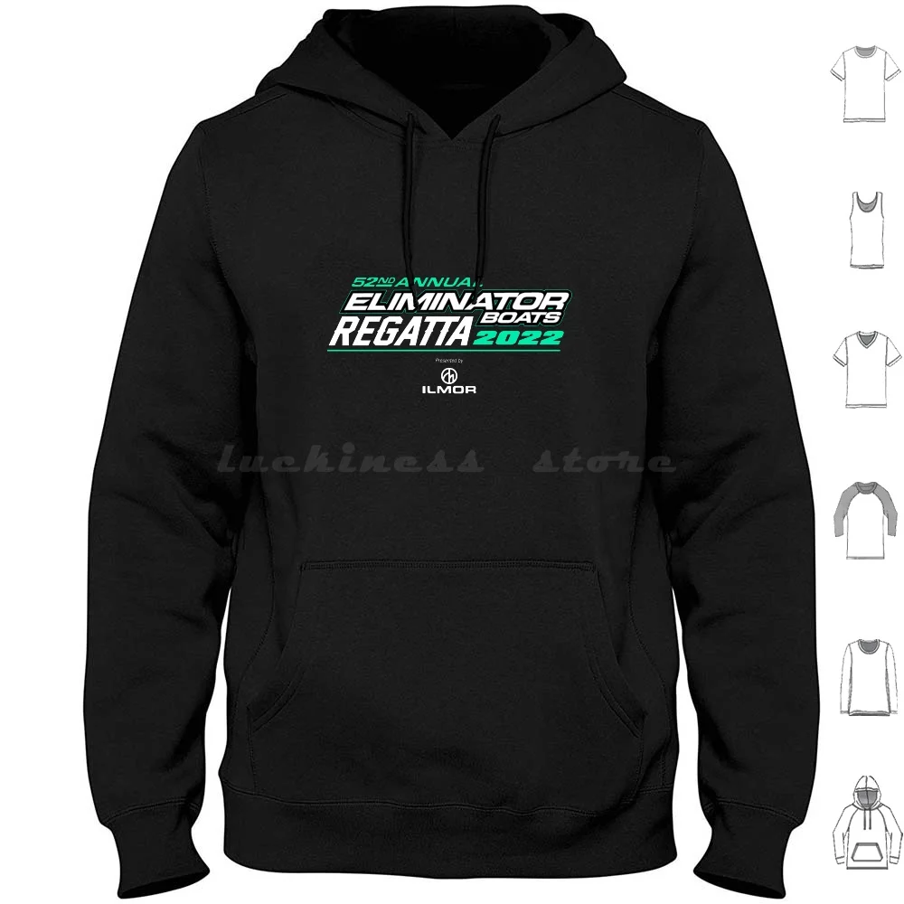 52nd Anual Eliminator Boats Regatta 2022 Sudadera con capucha de algodón de manga larga Christina Sharp Okc Christina Sharp Boat Cuddy Boat