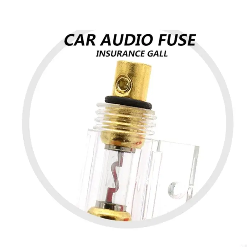 Suporte de fiação para carro 60 AMP AMP 10GA Cabo de alimentação Subwoofer Alto-falante Kit de instalação de amplificador de fio de alimentação para carro