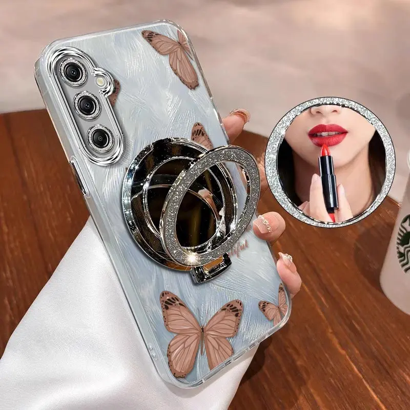 

Чехол-держатель для браслета A16 Lively Butterfly для Samsung A16 A20S A21S A23 A04 A03 A02 A06 A24 A14 A13 A12 A33 A32 A10S Cover