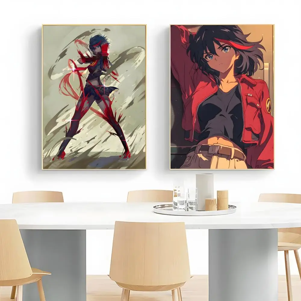Fierce Action Anime K-Kill la Kill Poster Wall Art Print Decorative Mural Home Decor Gift Unframed