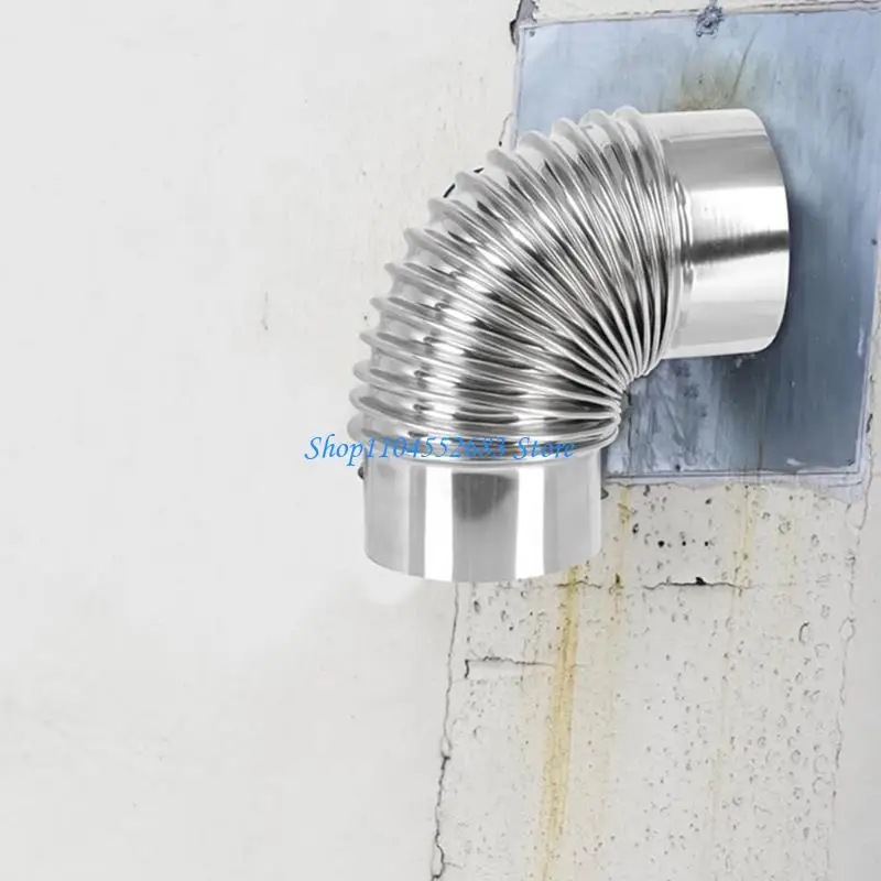 Y6GD Professional Level 90 Degree Metal Coated Steel Flue Pipe For Heating Appliance And Temperature Equipment