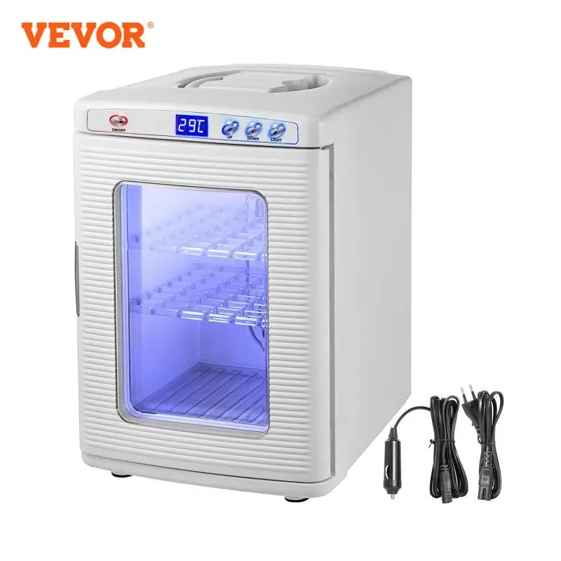 VEVOR 25L Reptile Incubator Scientific Lab Automatic Incubator Egg Breeding Hatchery Work for Thermostats Snakes and Turtles