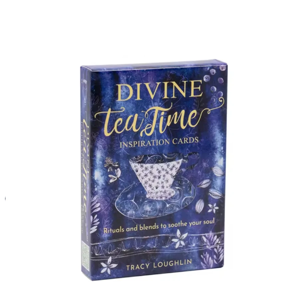 

Divine Tea Time Inspiration Cards 40 Pcs Cards Blend To Soothe Your Soul 10.4*7.3cm