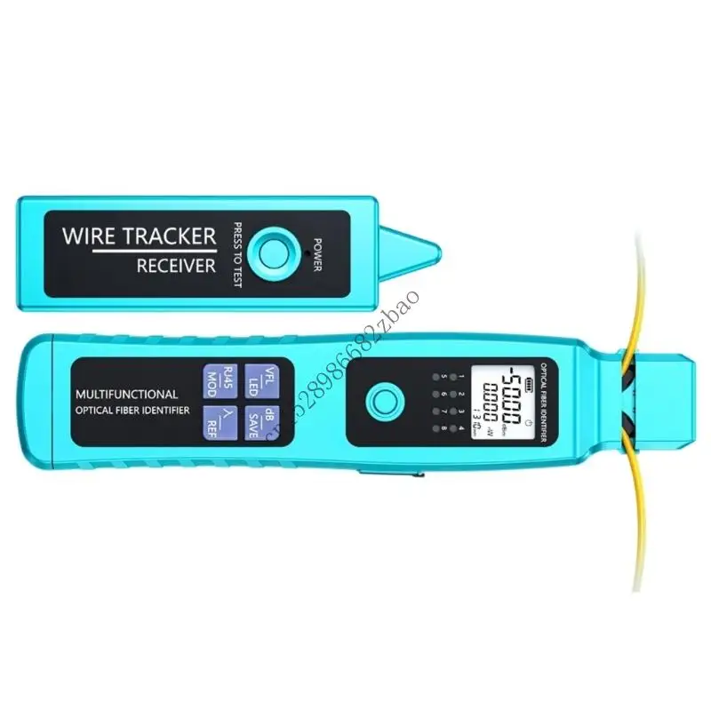 

H7EA Expert Fiber Testing Diagnostic Identifier With Included 30mW Beam 10km Inspection Ranging And Ergonomic ABS Build