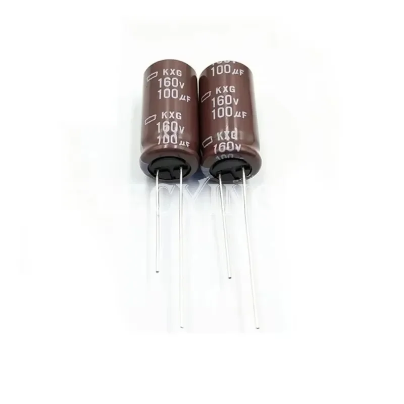 

5Pcs/50Pcs Nippon Chemi-con NCC 160V100UF KXG Series 12.5X25mm EKXG161ELL101MK25S Aluminum Electrolytic Capacitor