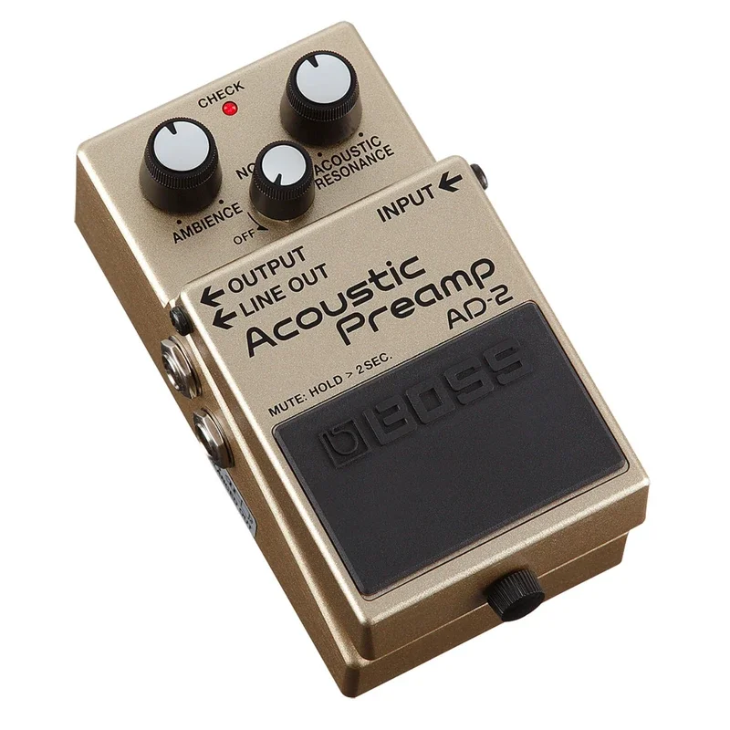 AD-2 Acoustic-Guitar Preamp With Advanced Processing Natural,Studio-Quality Sound