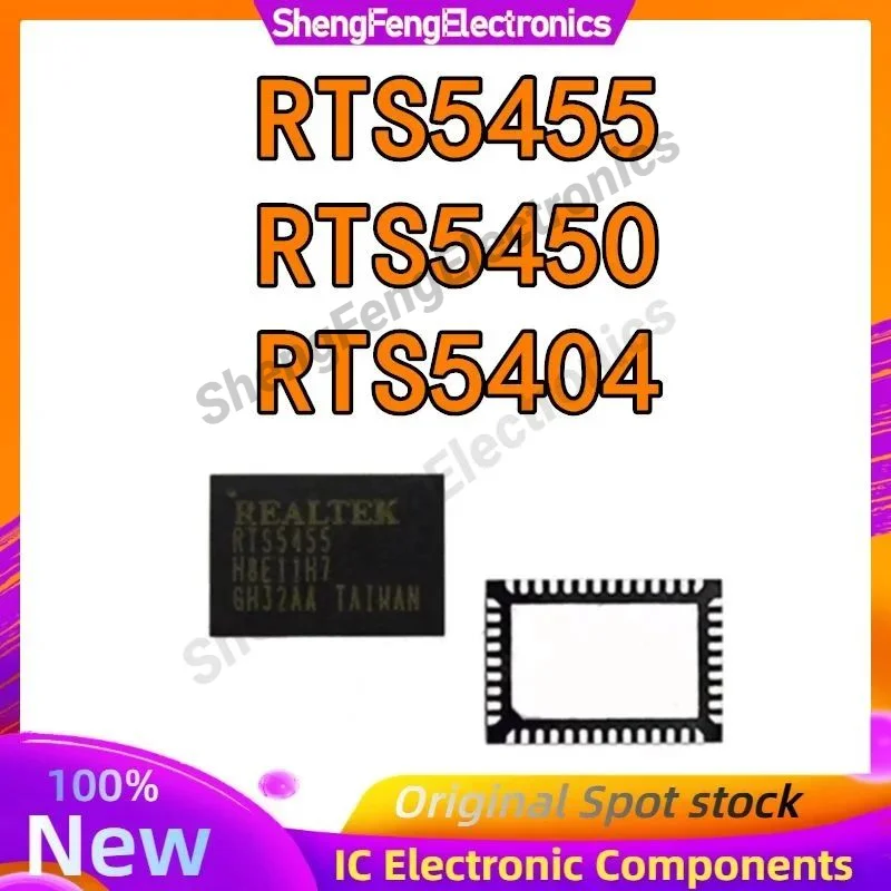 2PCS/Lot New And Original RTS5455 RTS5455-GR QFN-46 RTS5455 RTS5450 RTS5404