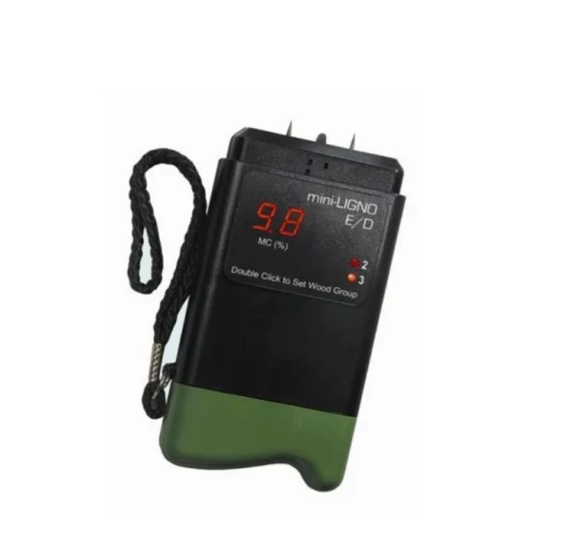 Mini-Ligno E/D Pin Type Wood Moisture Meter Digital Humidity Tester for Lumber Firewood Floors