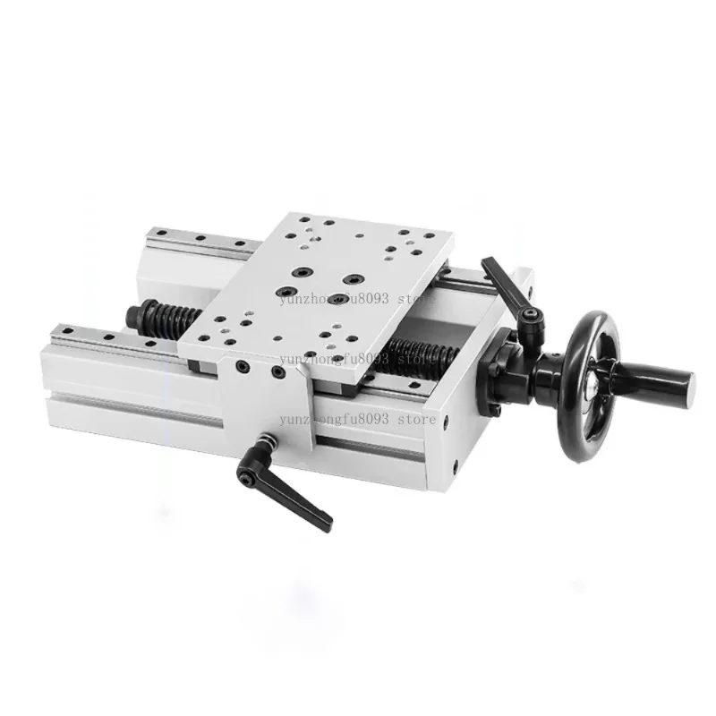 X-Axis Heavy-Duty Manual Linear Stage, HHQ31-L170 Optical Inspection Adjustment Module with Handwheel