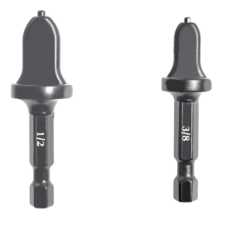 5 ชิ้น Flaring เครื่องมือท่อทองแดง Air Conditioner Hex Handle Tube Expander ไฟฟ้า Flaring เครื่องมือท่อทองแดง Swaging เจาะชุด Bit