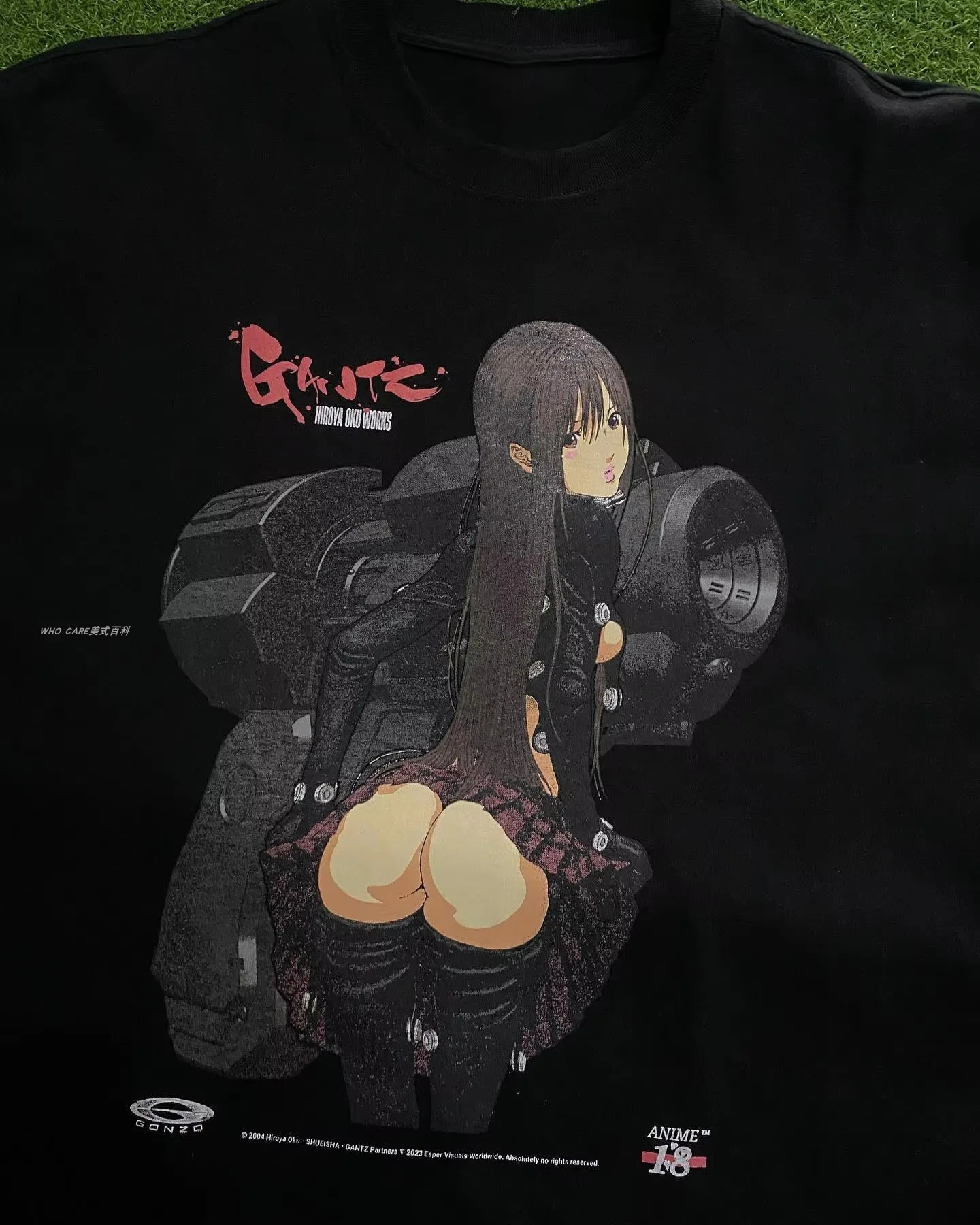 GANTZ Reika und Kishimoto Anime Manga Y2K Grafik-T-Shirt aus Baumwolle, für Herren und Damen, Streetwear-T-Shirt. – Detail 5