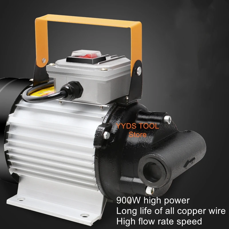 Imagem -04 - Bombas Elétricas Portáteis da Viscosidade Alta Bomba da Engrenagem Micro Descarregamento Óleo Hidráulico Diesel 12v 24v 220v