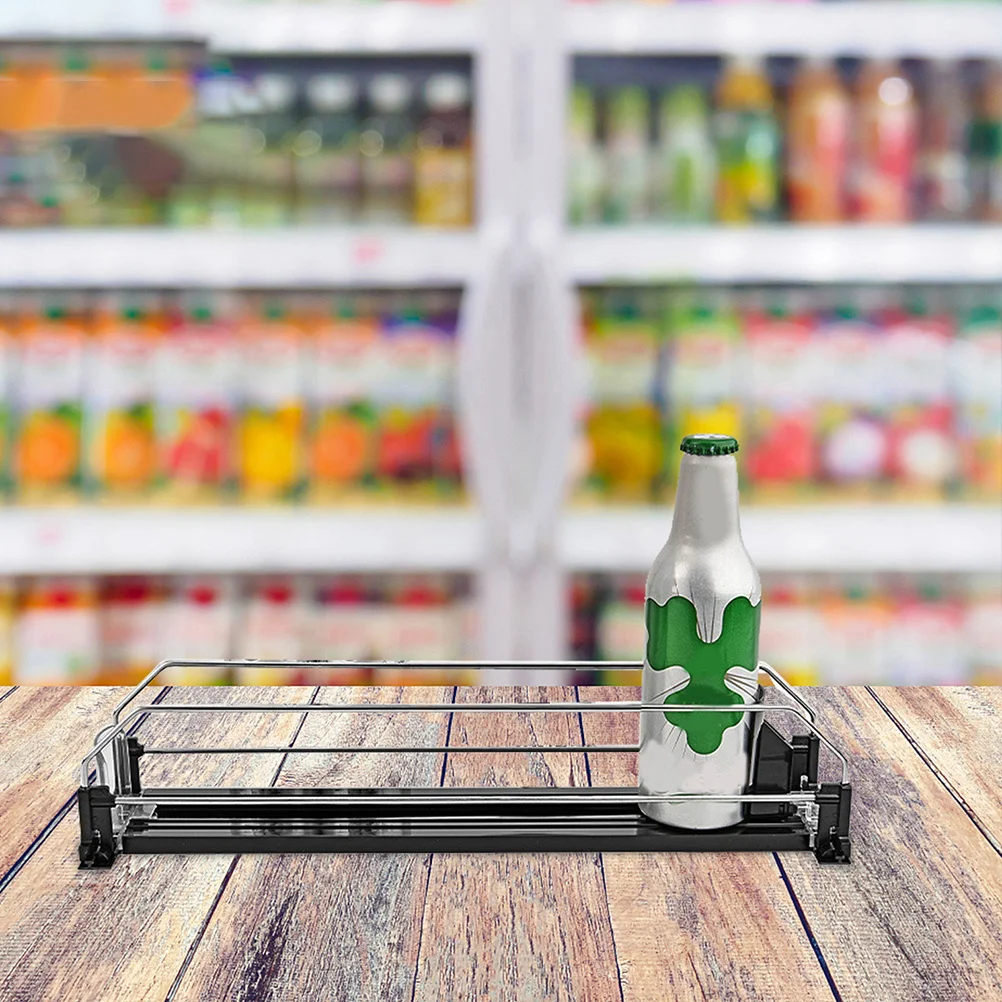 

2Pcs Automatic Pusher Drinks Organizer Easy Install Soda Can Organizer Dispenser for Fridge Refrigerator