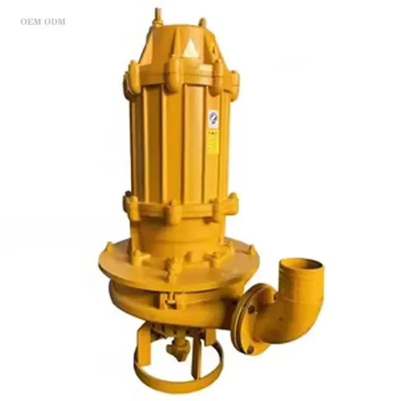 Submersible Low Pressure Slurry Pump with Stirrer OEM Customizable for Sand and Abrasive Particle Transfer