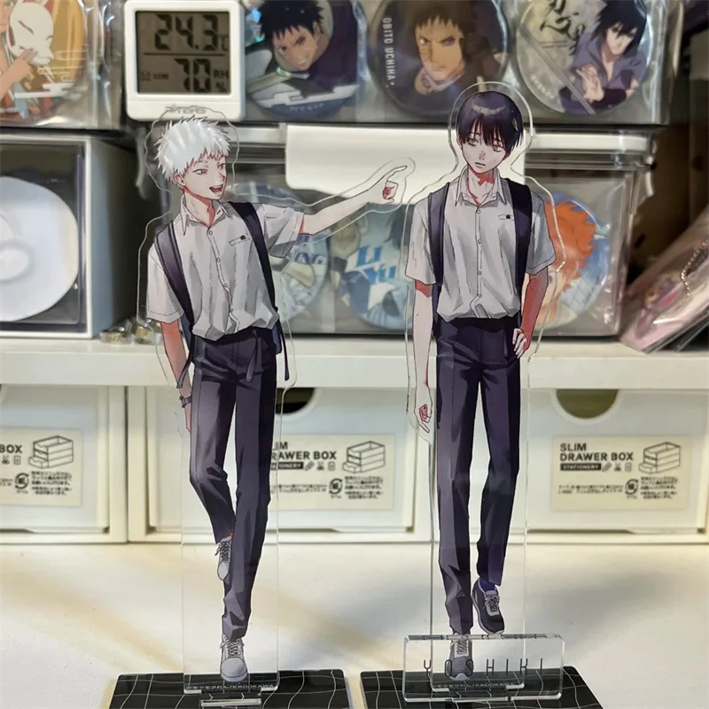 De Zomer Hikaru Died Hikaru Indo Tsujinaka Yoshiki Cosplay Stand Model Plaat Acryl Ornament Desktop Figuur Accessoires Props