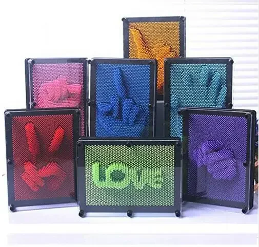 赤ちゃんのための3Dプラスチック教育玩具,抗ストレス,指紋の手型,楽しい学習活動,DIY