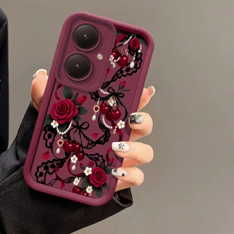 Flower Pattern Phone Case For Xiaomi Poco F8 F7 Ultra F5 F2 Pro F3 GT C75 C71 C65 C55 C51 C50 C40 C31 Shockproof Soft Cover Etui