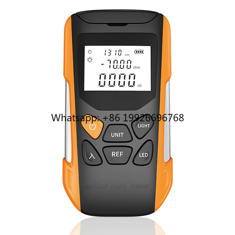 GUANGYAN G9 Mini FIiber Optical Power Meter With Visual Fault Locator Removeable Battery  Lithium Batteries