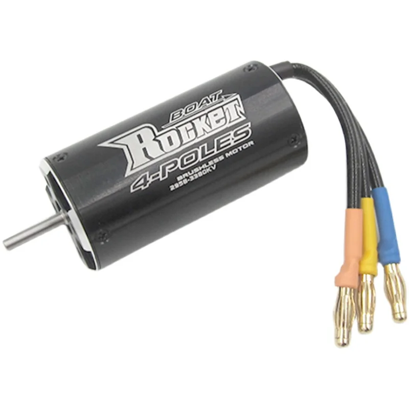 ROCKET 2948 2958 2968 4-Pole Brushless Sensorless Waterproof Motor+Water-Cooling Jacket+Motor Frame RC Boat Power Set